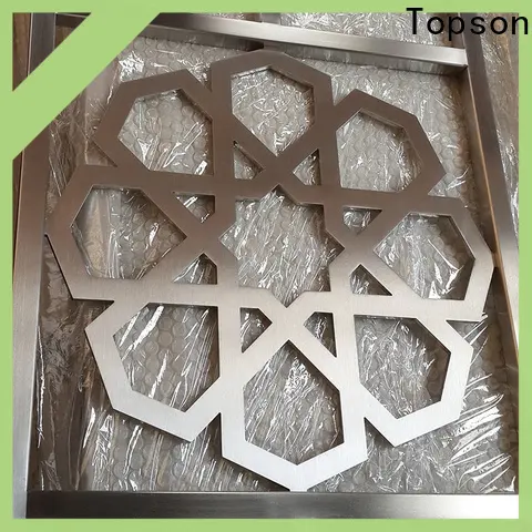 Topson decorative mashrabiya house factory for landscape architecture 1