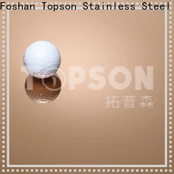 Topson sheetdecorative decorative stainless steel sheet metal factory for floor 1