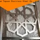 Topson special design perforated wood screen company for curtail wall 1