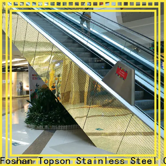Topson Custom steel wall cladding profiles Suppliers for shopping mall 1