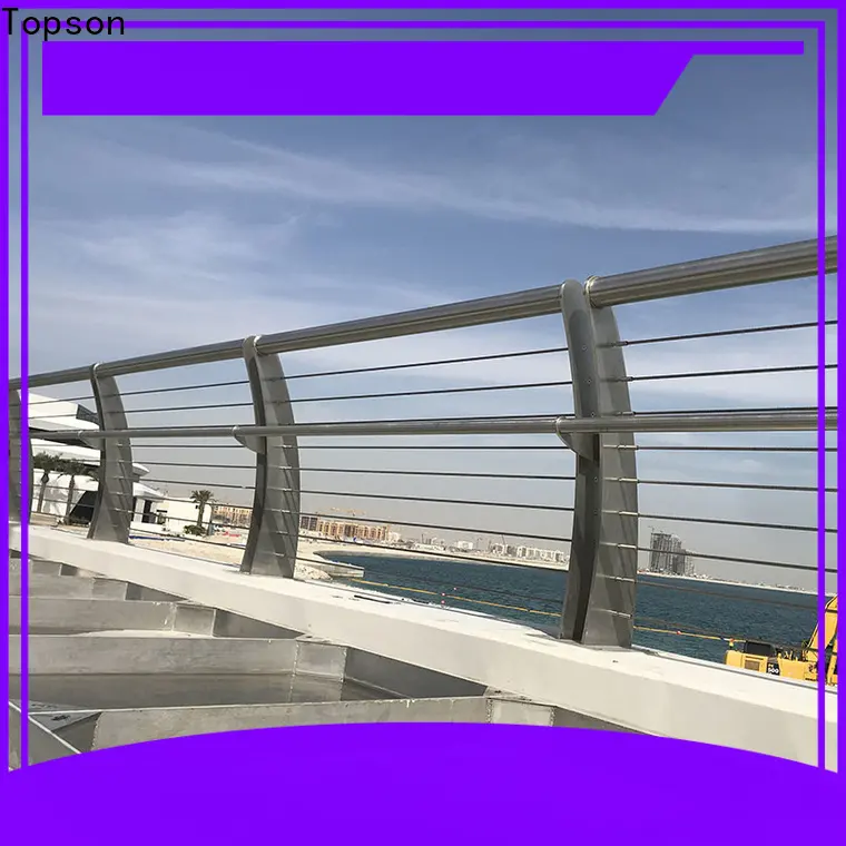 Topson Wholesale stainless steel stair rails and banisters for mall 1