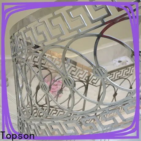 Topson balcony stainless steel deck railing cost Suppliers for apartment 1