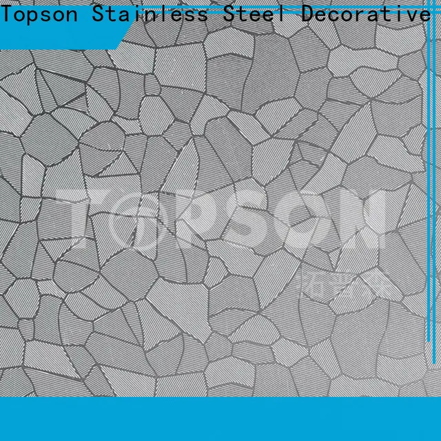 Topson gorgeous black stainless steel sheet metal for partition screens 1