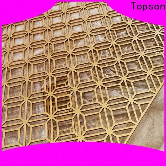 Topson mashrabiyamashrabiya perforated screen panels from china for curtail wall 1