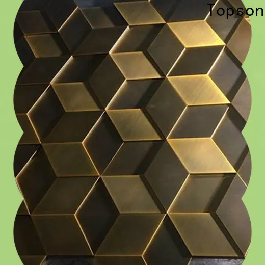 Topson steel metal cladding Supply for shopping mall 1