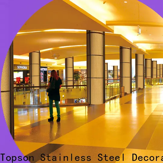 Topson wall stainless steel cladding fixings factory price for wall 1