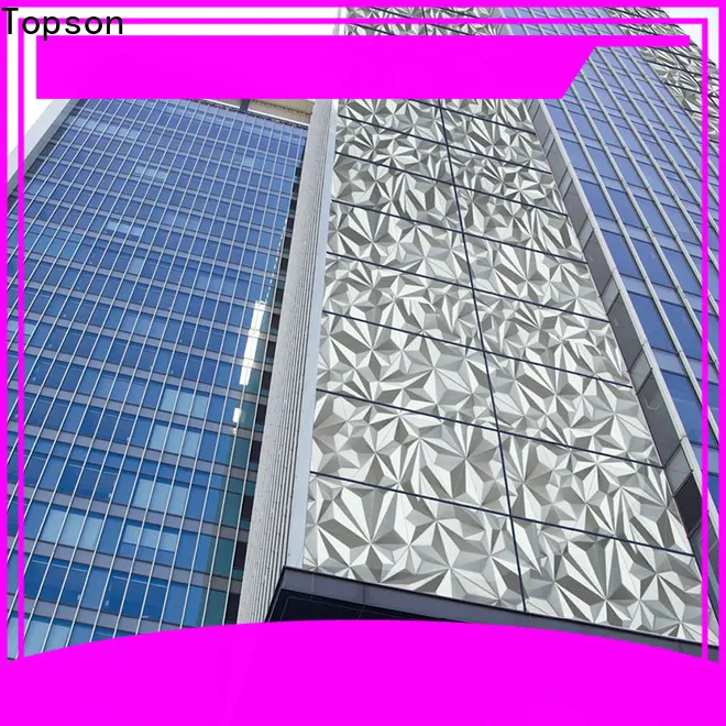 Topson New stainless steel wall covering panels factory price for wall 1