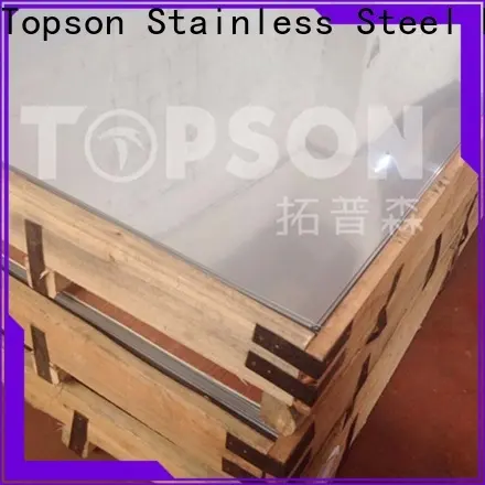 Topson New brushed stainless steel sheet for business for handrail 1