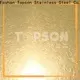 Topson coloured stainless steel sheet factory for floor 1