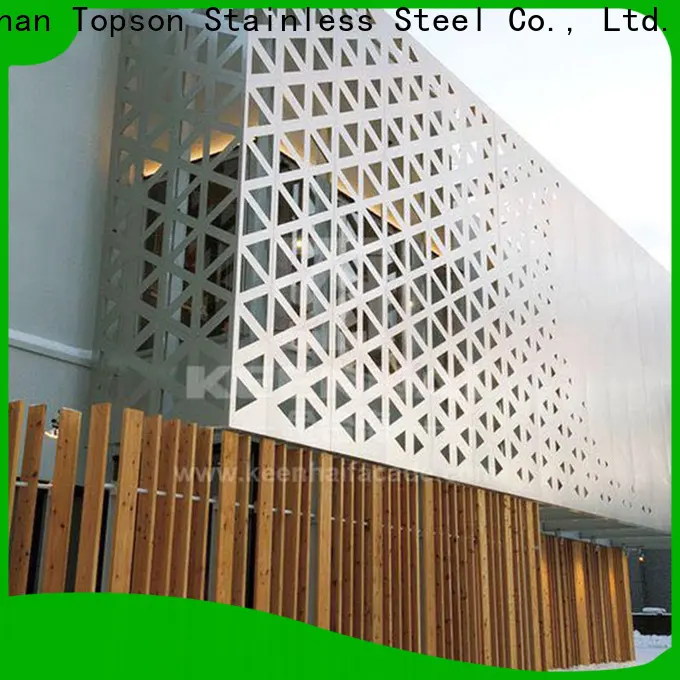 Topson stable mashrabiya ceiling from china for curtail wall 1