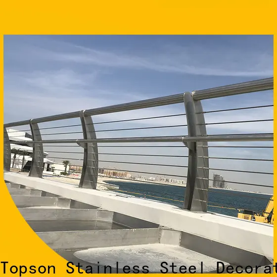 Topson stainless steel wire railing components company 1