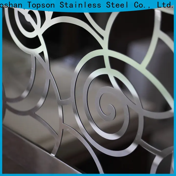 Topson balcony stainless steel stair railing manufacturers Suppliers for mall 1