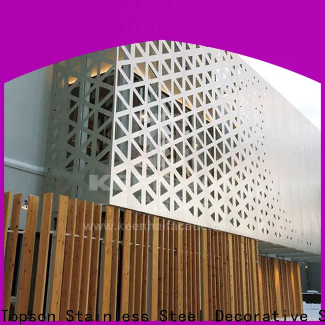 Topson panels decorative metal mesh screen from china for curtail wall 1