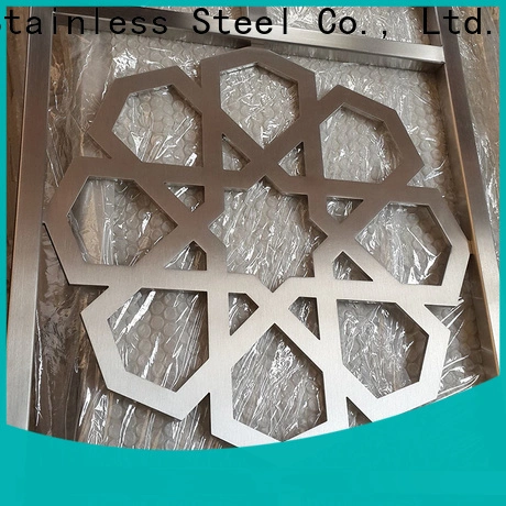 Custom outdoor decorative metal privacy screens perforated for exterior decoration 1