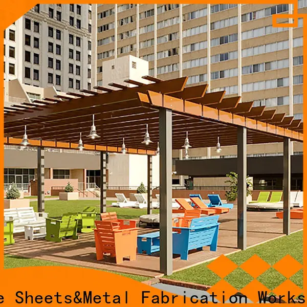 Topson Latest aluminium garden pergola for business for school 1