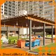 Topson Latest aluminium garden pergola for business for school 1