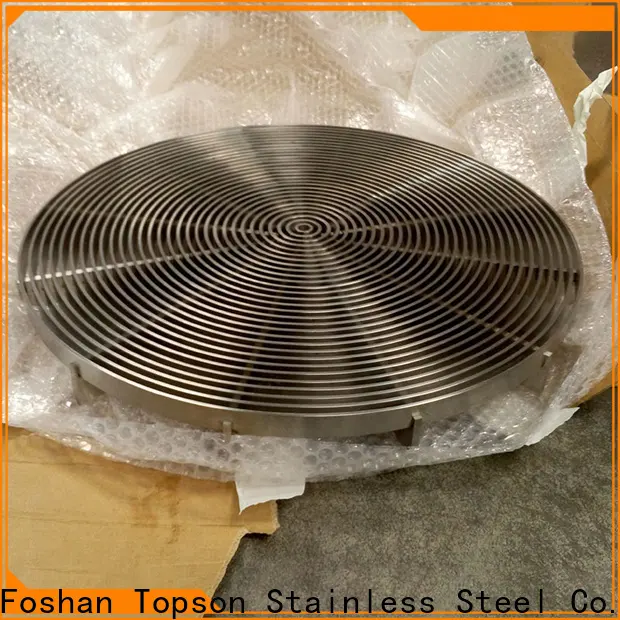 Topson Wholesale steel grating clamps manufacturers for mall 1