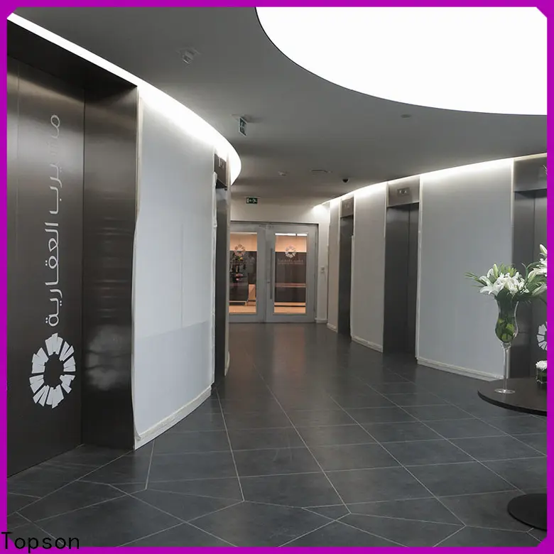 Topson elegant stainless steel house door manufacturers for building facades 1