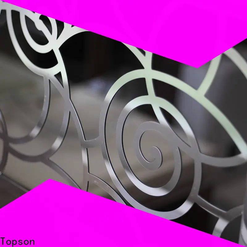 Topson elegant balustrade railing stainless steel factory for apartment 1