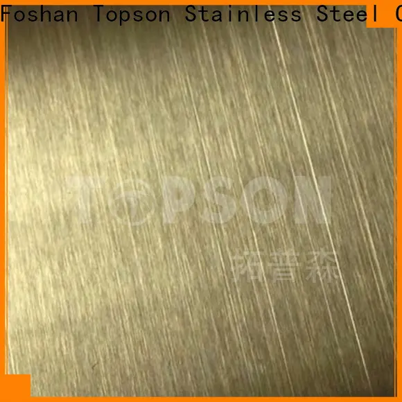 Topson sheetdecorative mirror stainless steel sheet suppliers China for floor 1