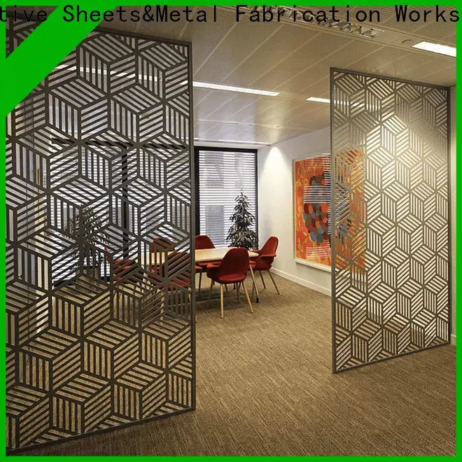 Topson steel outdoor decorative metal privacy screens Suppliers for building faced 1