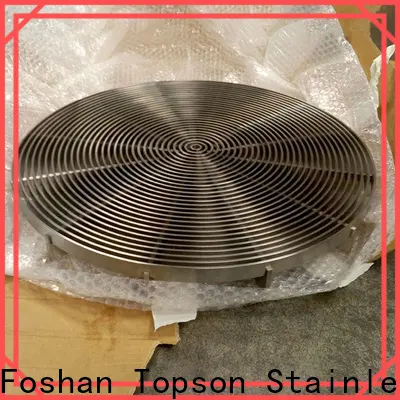 Topson cutting galvanised steel grating price Supply for hotel 1
