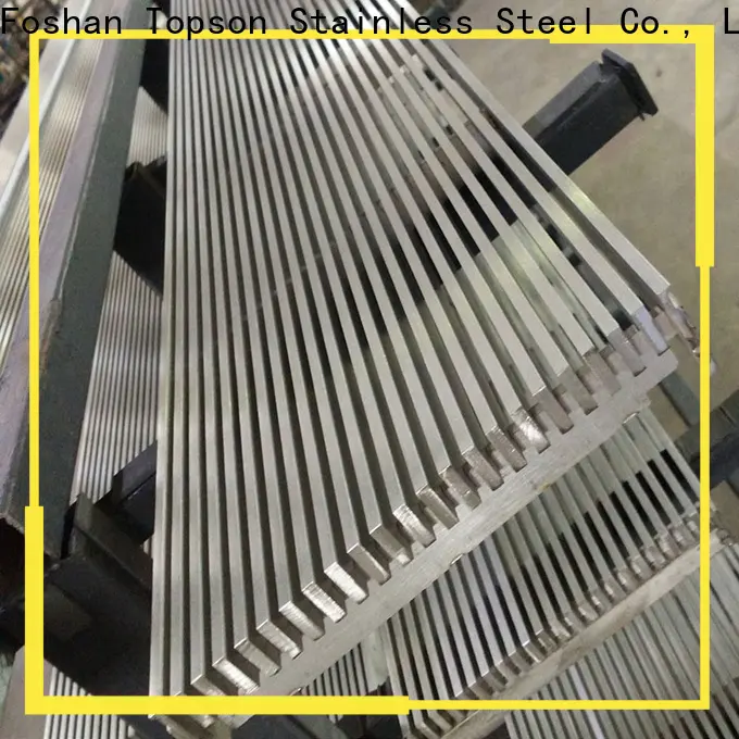 Topson fine-quality metal mesh decking for hotel 1