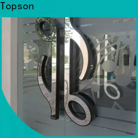 Topson stainless custom metal doors exterior Supply for kitchen decoration 1