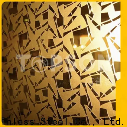 Topson New decorative sheet steel factory for floor 1