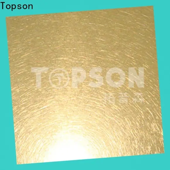 Topson embossed buy stainless steel sheet metal for business for furniture 1