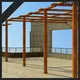Topson widely used metal pergola prices manufacturers for park 1