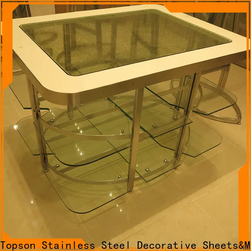 Topson kitchen welded metal chairs factory for outdoor 1