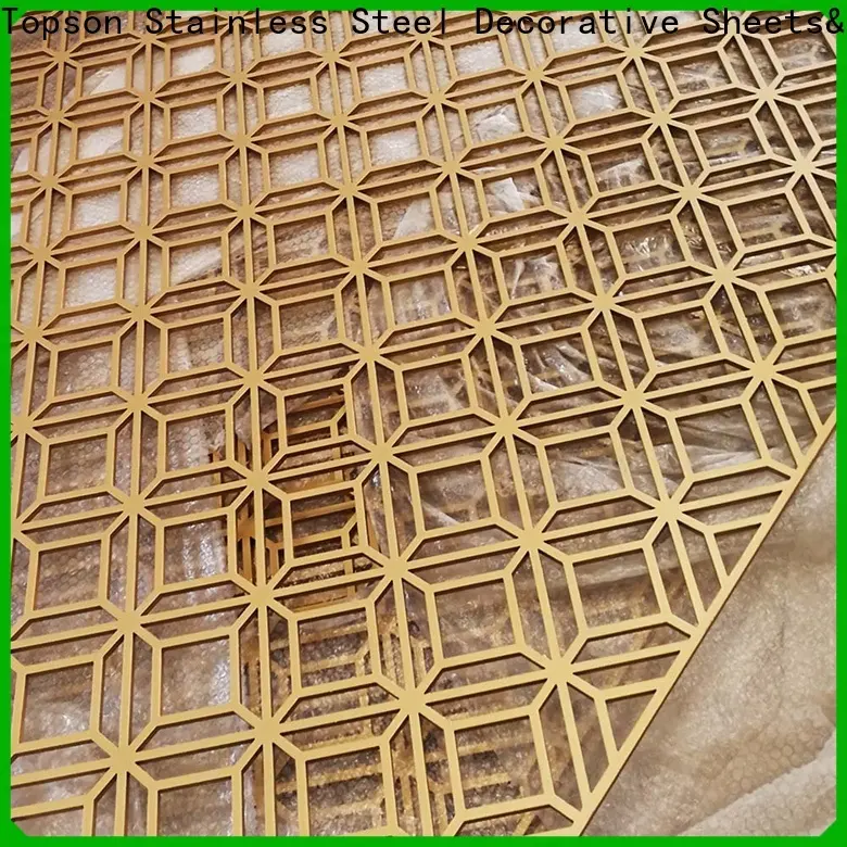 Topson perforated perforated mesh screen Suppliers for exterior decoration 1