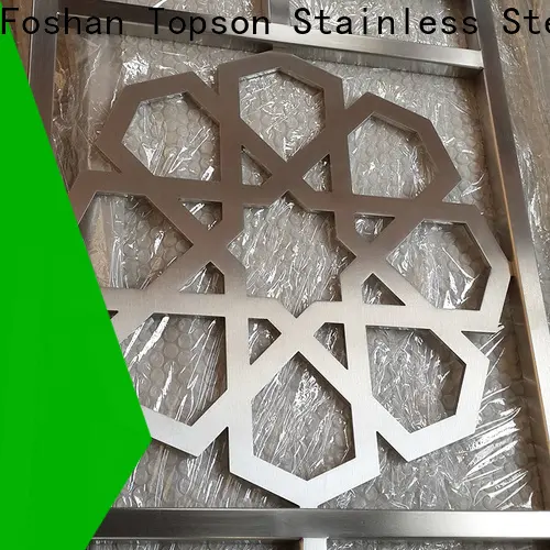 Topson metal modern mashrabiya export for building faced 1