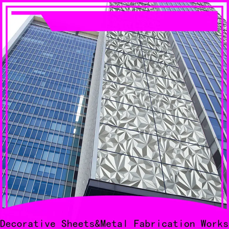 Latest steel wall cladding details cladding Supply for shopping mall 1