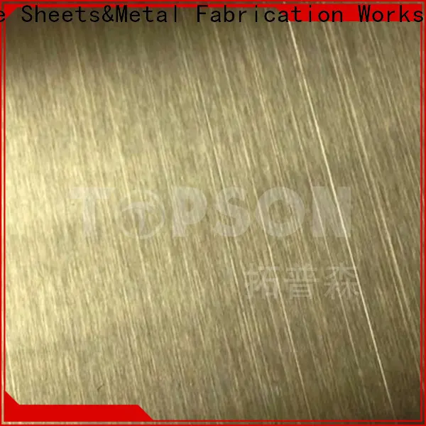 Topson color decorative aluminum plate Supply for vanity cabinet decoration 1