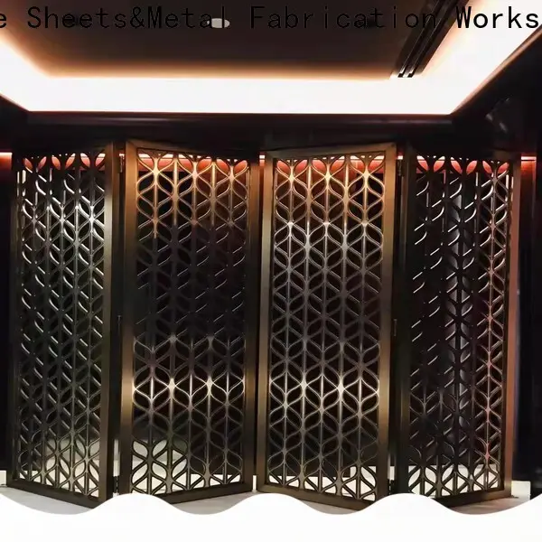 Latest architectural metalwork steel Suppliers fpr exterior wall 1