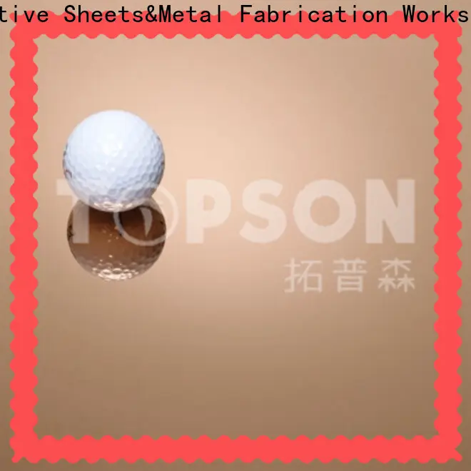 Topson stockists mirror finish stainless steel sheet Suppliers for kitchen 1