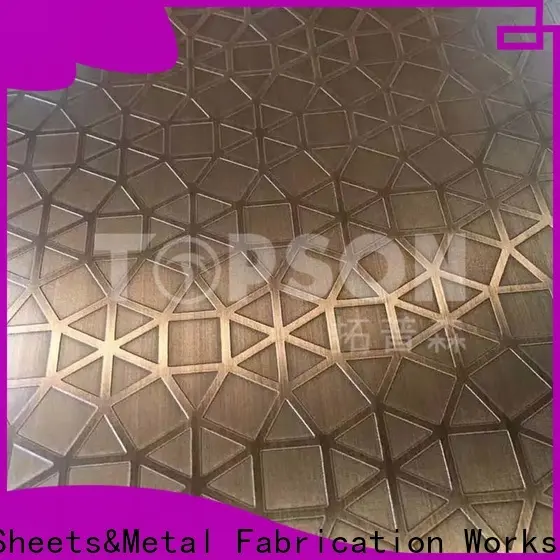 Topson gorgeous stainless steel sheet metal for sale for vanity cabinet decoration 1
