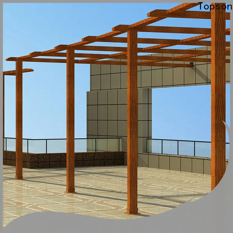 Topson Best aluminum pergola kits for resort 1