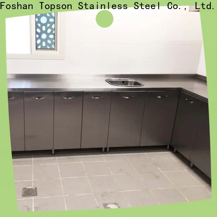 Topson cabinets custom metal fabrication oem for kitchen cabinet for bathroom cabinet decoratioin 1