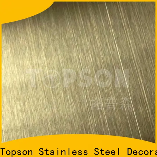 Topson stainless steel panels factory for interior wall decoration 1