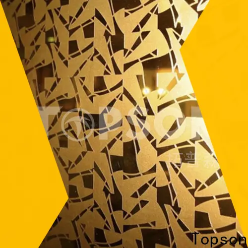 Topson brushed stainless steel plate suppliers for business for furniture 1