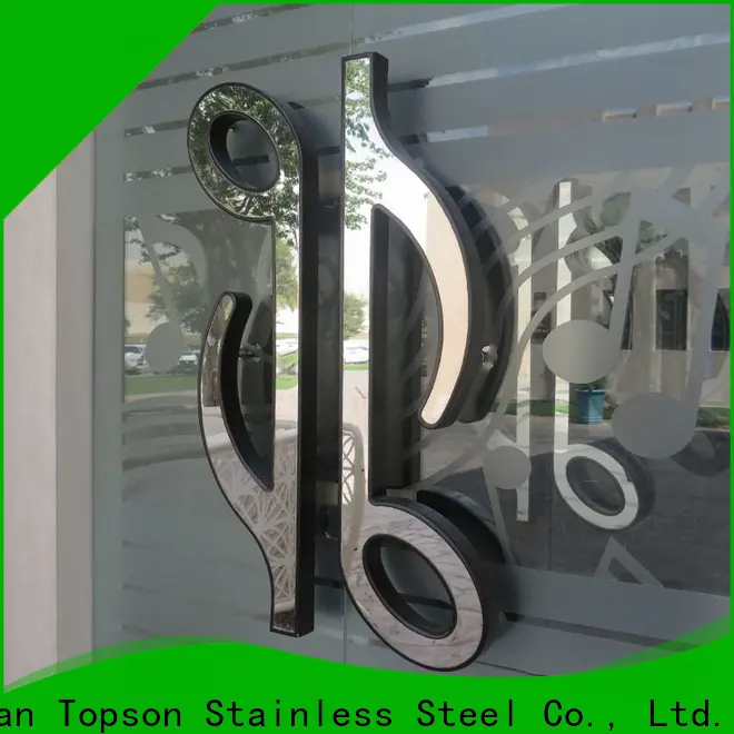 Topson steel stainless steel external door furniture Supply for interior 1