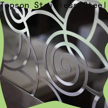 Topson curved stainless steel wire railing components company for office 1