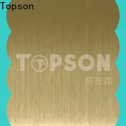 Topson good-looking decorative stainless steel sheet suppliers for business for handrail 1
