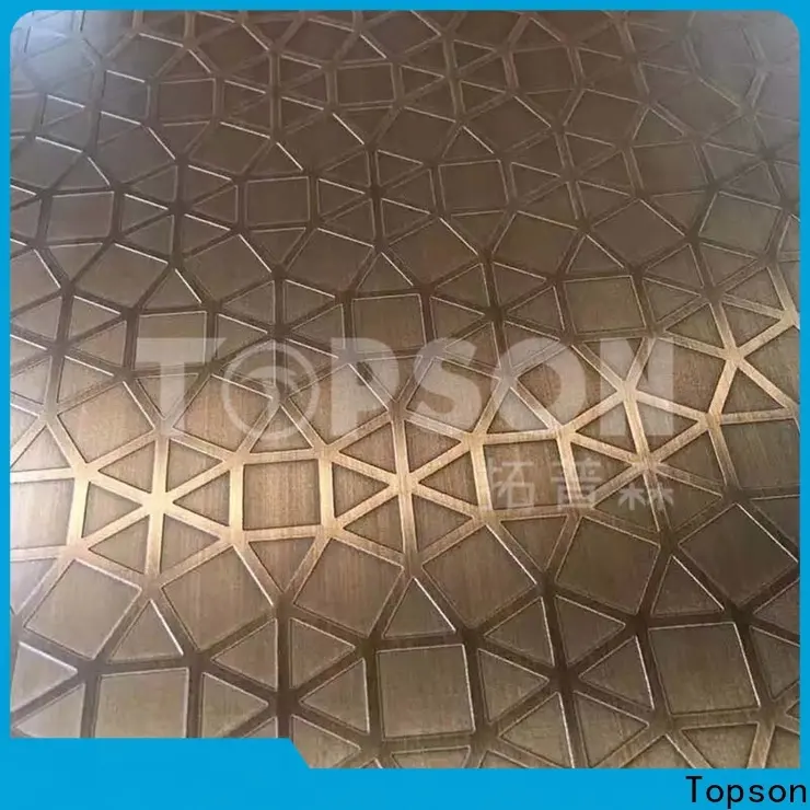 Topson Best stainless sheet supplier for business for handrail 1