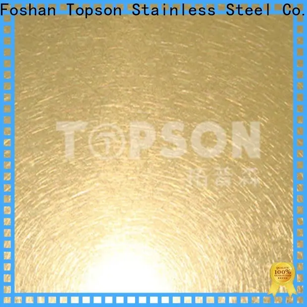Topson High-quality stainless steel sheets manufacturers Suppliers for floor 1