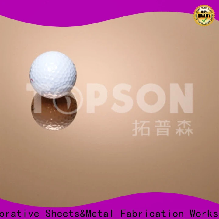 Topson metal stainless steel sheet panels manufacturers for vanity cabinet decoration 1
