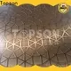 Topson blasted bead blast finish stainless steel factory for vanity cabinet decoration 1